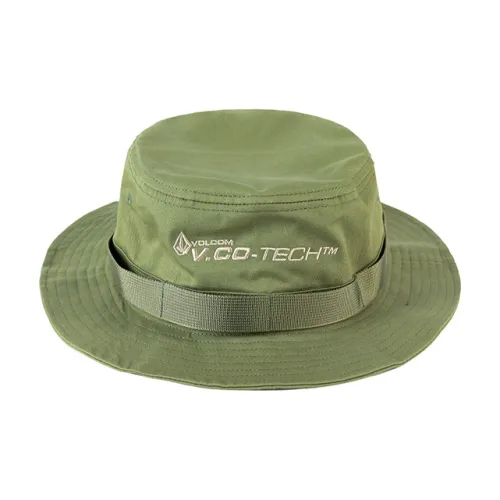VOLCOM Хлопковые панамы Армейский зеленый Унисекс