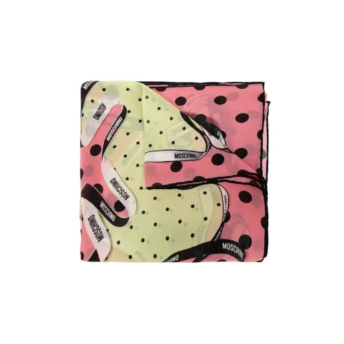 MOSCHINO Шелковые шарфы Розовый Женские