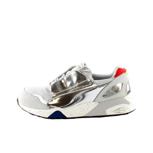 McQ Alexander McQueen X PUMA Slip-resistant Abrasion-resistant Low-top Беговые кроссовки Женские Белый Серый