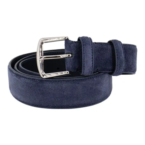 Loro Piana Коровья кожа Ремни Синий Унисекс