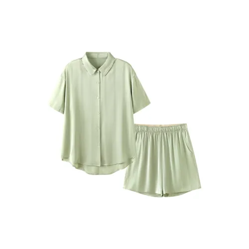 Jingyun Pajama Комплект Женский Wasabi Зеленый