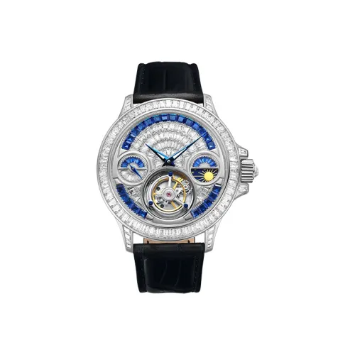 TIELBO Submarine Collection Автоматический Механический Механизм Часы Мужские Серебристый Циферблат