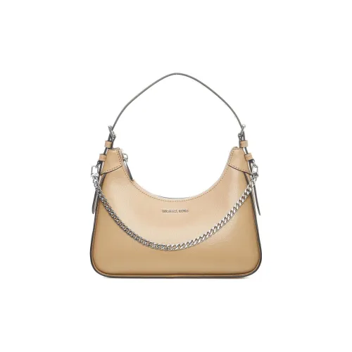 MICHAEL KORS Wilma Кожа Плечевая сумка сумка-полумесяц сумка сумка через плечо Женская Светлый Умбра