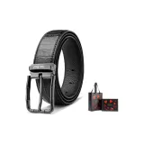 Оружие Цвет Пряжка Крокодиловый узор + Премиум Подарочная коробка