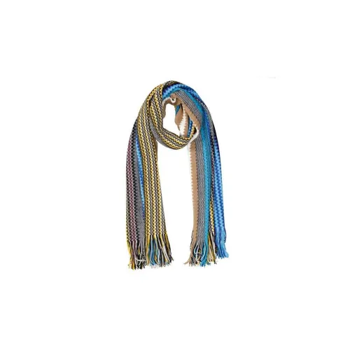 MISSONI Шерсть Трикотаж Шарфы Многоцветные Мужские