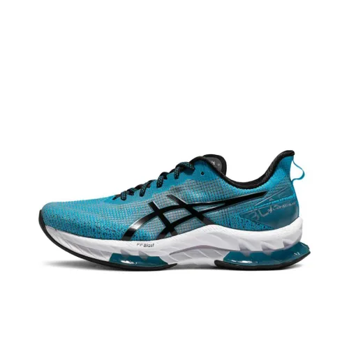 Asics Гель Kinsei Blast Le 2 Low Топ Беговые кроссовки Мужской Синий