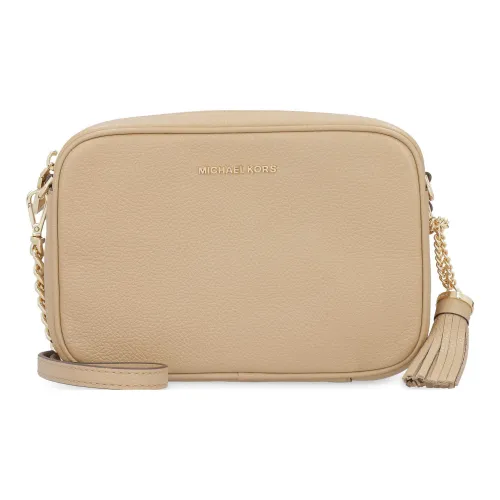 MICHAEL KORS Ginny Кожа Маленькая Квадратная Сумка Сумка через плечо Женская CAMEL