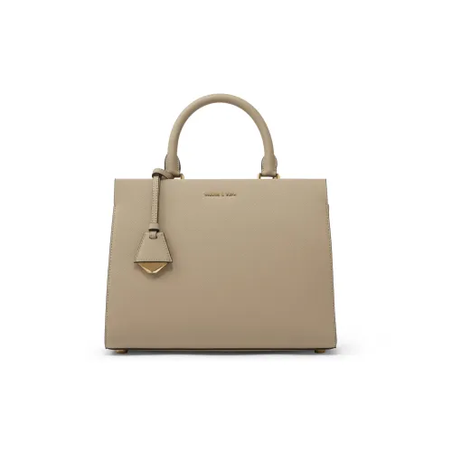 CHARLES KEITH ПУ (полиуретан) Charles Keith Сумка Сумка Большая Женская Песочный Кирпичный Черный