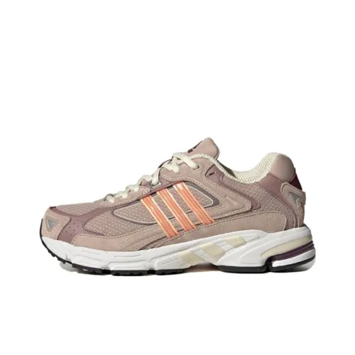 adidas originals Response Устойчивый к истиранию Дышащие Низкие Беговые кроссовки Женские Хаки Фиолетовый