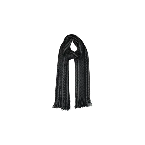 MISSONI Вязаные шарфы Мужской Черный