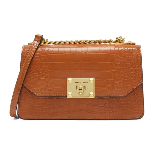 CHARLES KEITH Полиуретан Переносная Сумка через плечо Маленькая Женская Сумка Многоцветная