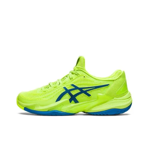 Asics Court FF 3 Low Топ Теннисные Кроссовки Женские Зеленый Синий