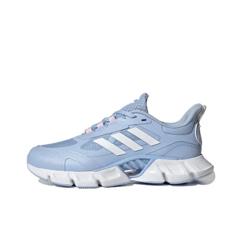 Adidas Climacool Shock Absorbers Slip-Resistant Abrasion-Resistant Low Top Casual Running Shoes Women's Blue White Adidas Climacool Shock Absorbers Slip-Resistant Abrasion-Resistant Низкий Топ Повседневные Беговые Кроссовки Женские Синий Белый