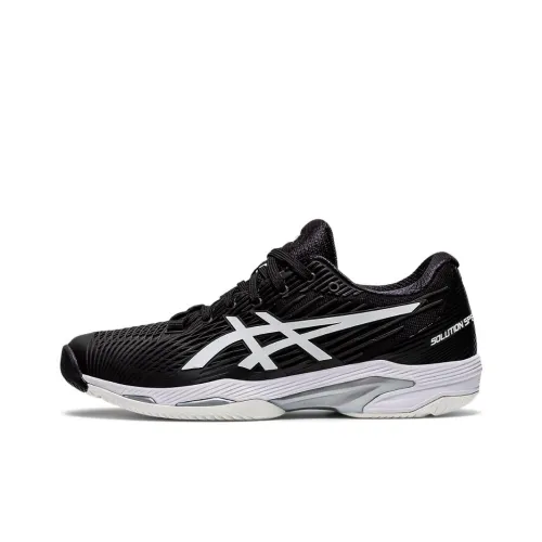 Asics Solution Speed FF 2 Low Топ Кроссовки для тенниса Женские Черный белый