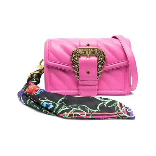 VERSACE JEANS COUTURE Полиуретан Сумка через плечо Сумка на плечо Женская Ярко-розовая