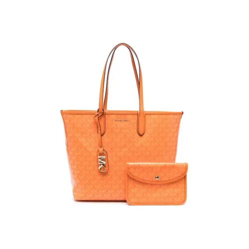 MICHAEL KORS Хлопок Тоут Сумка Сумка для покупок Сумка Сумка через плечо Женская Апельсин