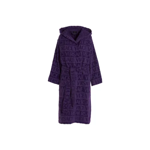 VERSACE Фиолетовый Унисекс Банные халаты