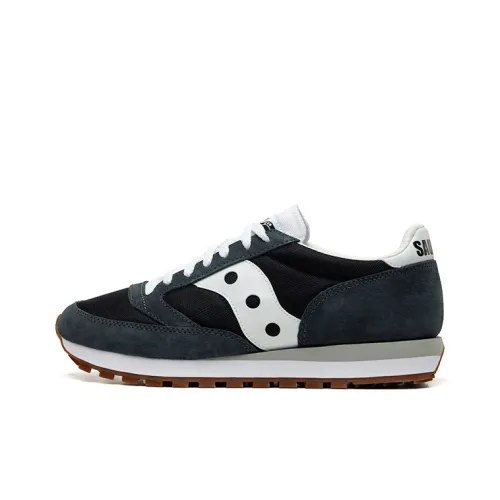 Saucony Jazz 81 Low Топ Беговые кроссовки Мужские Серый Черный