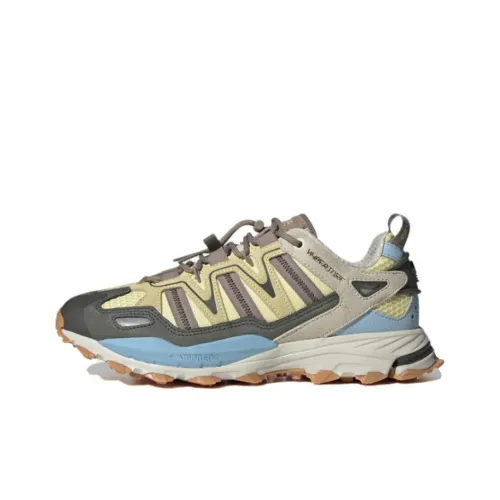 Adidas Originals Hyperturf Slip-resistant Abrasion-resistant Lightweight Low-Top Streetwear Unisex Yellow Blue Adidas Originals Hyperturf Противоскользящий Устойчивый к истиранию Легкий Низкий Топ Уличная Обувь Унисекс Желтый Синий