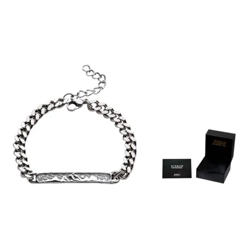 ICEKID Браслеты из титановой стали Унисекс