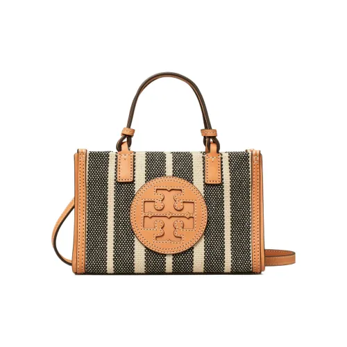 TORY BURCH Ella Холщовая Сумка Сумка через плечо Сумка через плечо Мини Женская Многоцветная