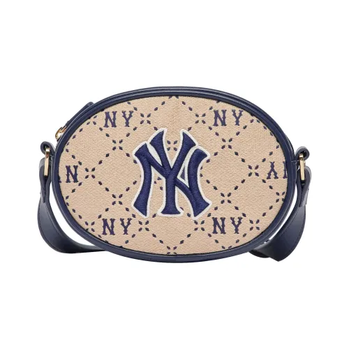 Mlb Base Logo Сумка через плечо из искусственной кожи стандартная унисекс темно-бежевый