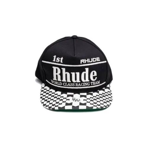 RHUDE Кепки Мужские Черные