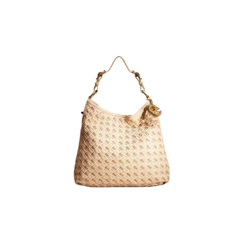 COACH Peyton Кожа Тоут Сумка Сумка для покупок Сумка Сумка через плечо Женская Светло-желтая