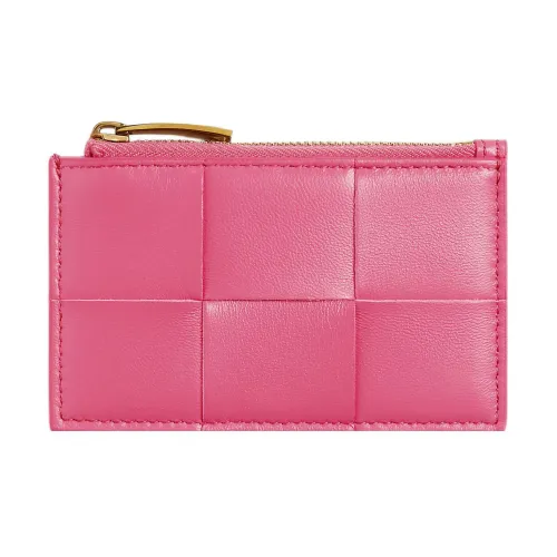 Bottega Veneta Sheepskin Картхолдер и Кошелек Женские Молочно-розовый