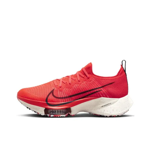 Nike Air Zoom Tempo Next% Low Топ Повседневные Беговые кроссовки Унисекс Красный Белый Черный