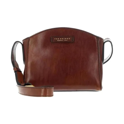 THE BRIDGE Кожа Клатч Женские Коричневый