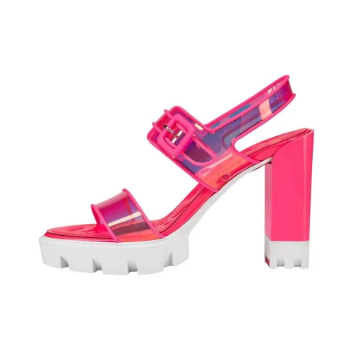 CL one Ремень Сандалии 10 см Женские Розовый