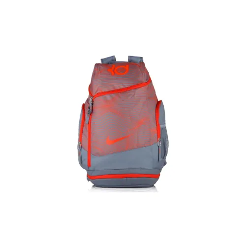 Nike Полиэстер Спортивный Рюкзак Стандартный Мужской Полосатый Серый