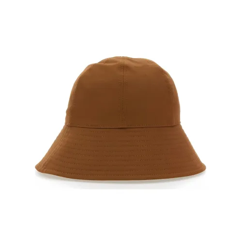 JIL SANDER Cotton Bucket Hats Коричневый Женские