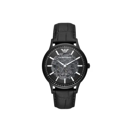 EMPORIO ARMANI Механические Мужские Часы 43 мм Скелет