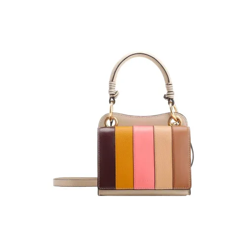 See By Chloe Tilda Smooth Leather Portable Crossbody Bag Shoulder Bag Women's Multicolor See By Chloe Tilda Гладкая кожа Портативная сумка через плечо плечевая сумка Женская Многоцветная