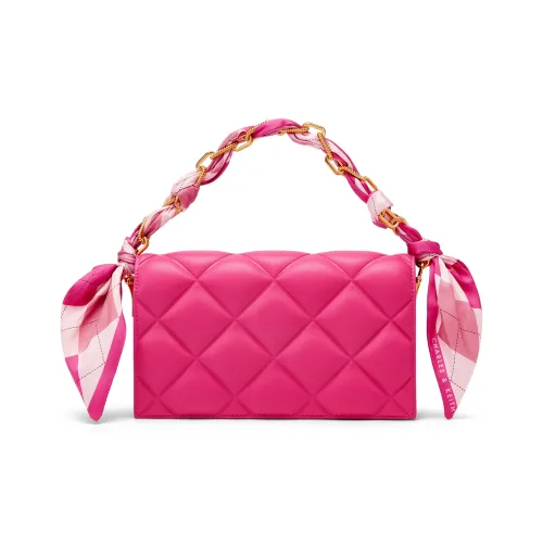 CHARLES KEITH Шарф Canvas Series ПУ (полиуретан) Маленькая квадратная сумка через плечо маленькая женская многоцветная