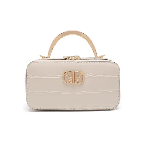 DILAKS Корова Кожа Плечевая Сумка Маленькая Женская Молочный Белый