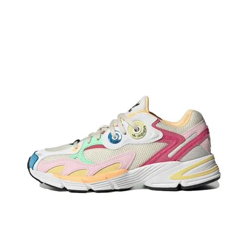 Adidas Originals Astir Slip-resistant Abrasion-resistant Lightweight Low-Top Running Shoes Women's Beige Pink Green Adidas Originals Astir противоскользящие устойчивые к истиранию легкие низкие беговые кроссовки женские бежевый розовый зеленый