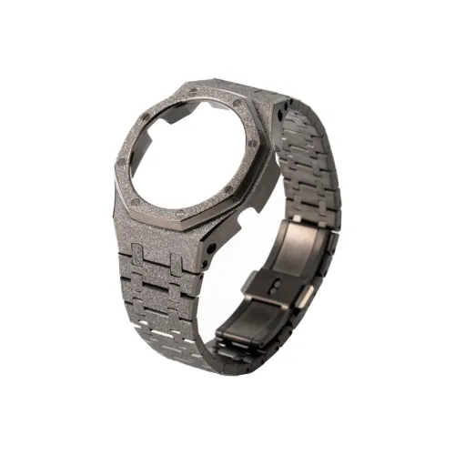 SHOCKTIMES Защитный чехол CASIO корпус из нержавеющей стали 4,0 цвет иней золото-черный Warrior Octagonal 2100