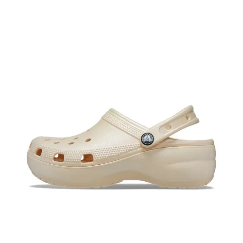 Crocs Cloud Sabo 4,1cm Женские Бежевые