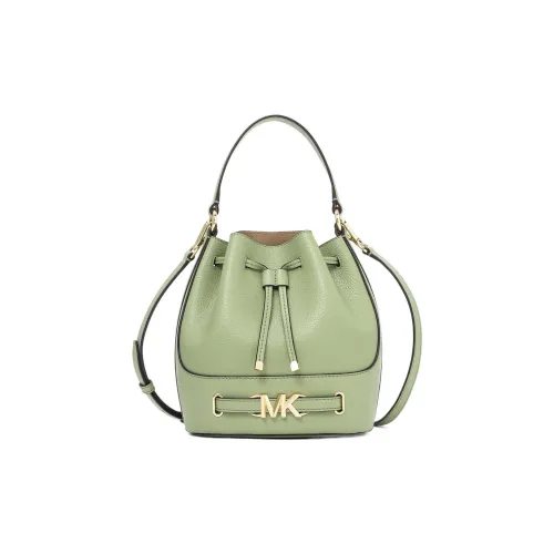 MICHAEL KORS Коровья кожа Ведрообразная сумка Сумка через плечо Маленькая женская травяно-зеленая