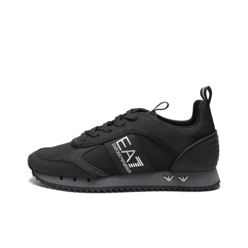 EMPORIO ARMANI EA7 Повседневный Низкий Топ Черный Унисекс