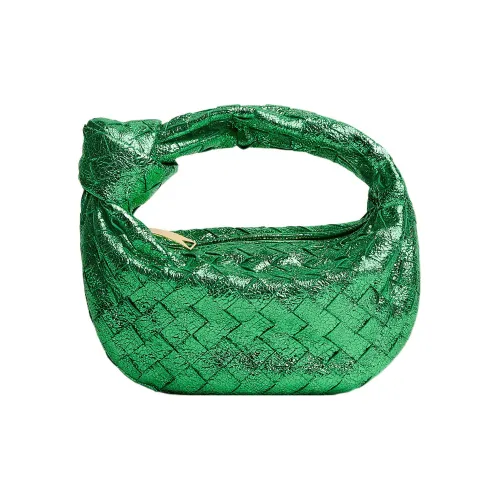 Bottega Veneta Jodie Sheepskin Bag Mini Women's Green Bottega Veneta Jodie Овчина Сумка Мини Женская Зеленая