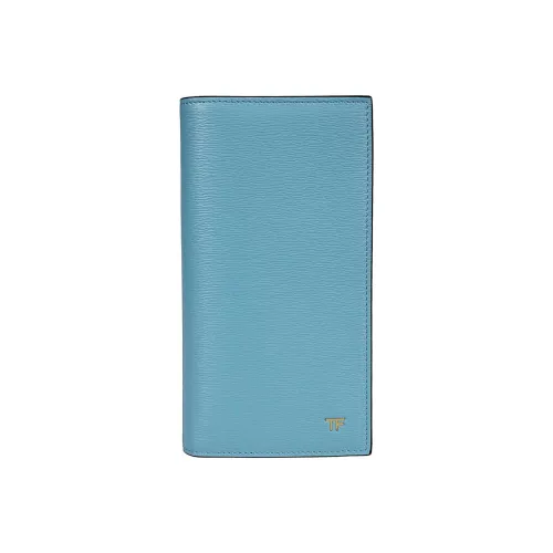 TOM FORD Кожа Кошелек Мужской Светло-Синий
