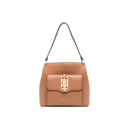 LOVE MOSCHINO Полиуретан Сумка через плечо Женская Коричневая