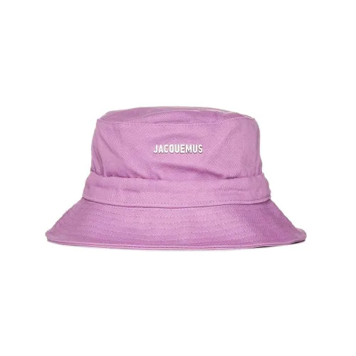 Jacquemus Cotton Bucket Hats Светло-фиолетовый Мужской