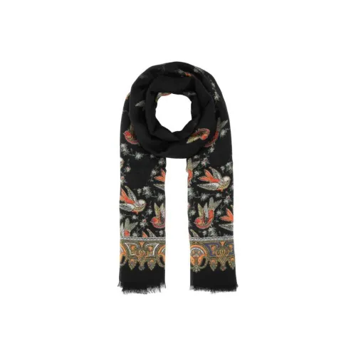 ETRO Вязаные шарфы Черный Женские
