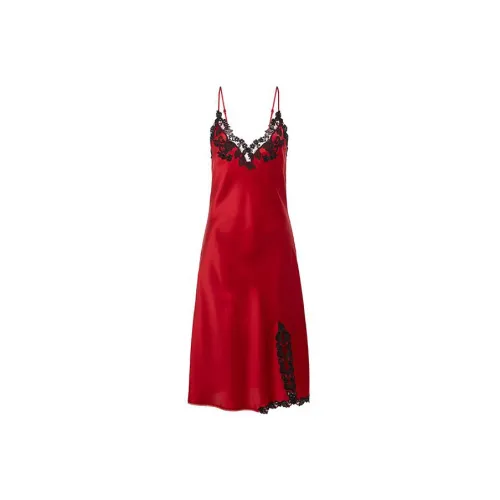 La Perla Женские ночные сорочки красного цвета