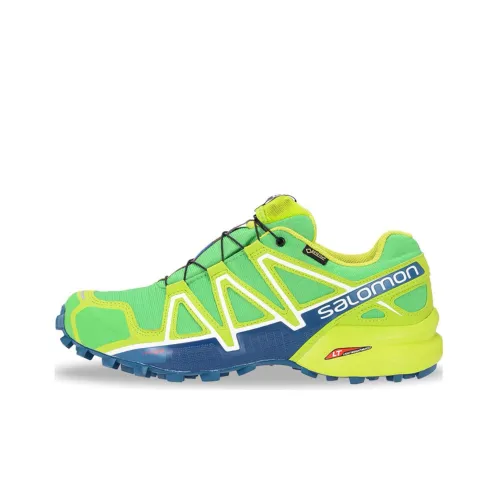 SALOMON CROSS GTX Противоскользящий устойчивый к истиранию низкий топ уличная обувь мужской зеленый